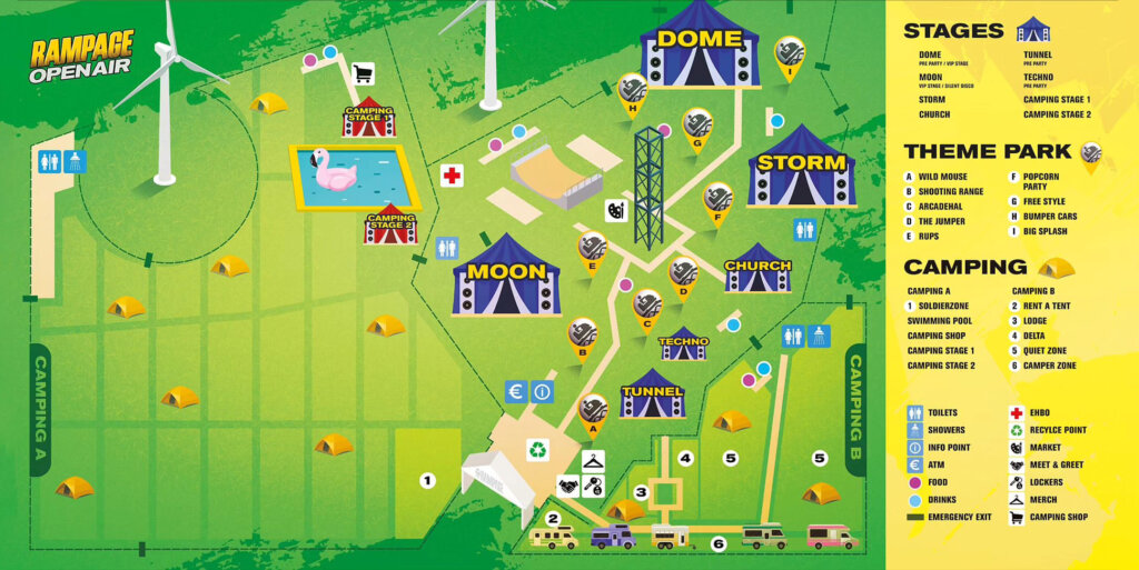 Rampage Open Air 2025 - Tickets & Line-up - 3 t/m 6 juli